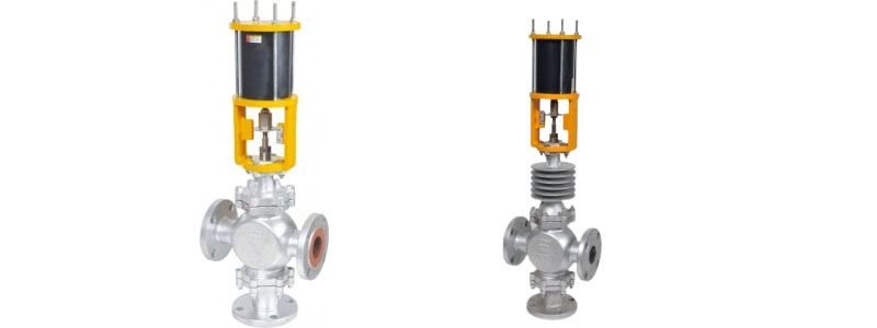 2/2 & 3/2 Way Pneumatic Cylinder Operated Control Valve Manufacturers in India