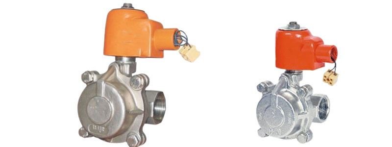 2/2 Way Pilot Operated Piston Type High-Pressure Solenoid Valve Manufacturer, Suppliers and Stockists in India