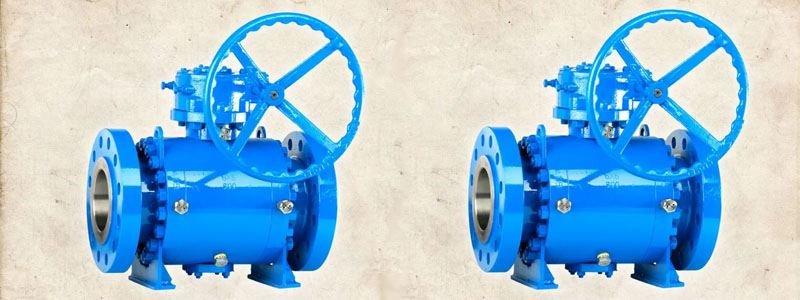 2 Way 3 Piece Design Trunnion Mounted Spring Loaded Ball Valve Manufacturer, Supplier, and Stockist in India
