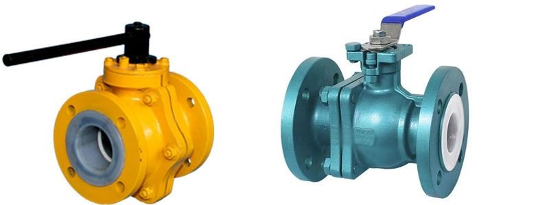 FEP / PFA Lined Ball Valve Flanged Manufacturer, Supplier, and Stockist in India